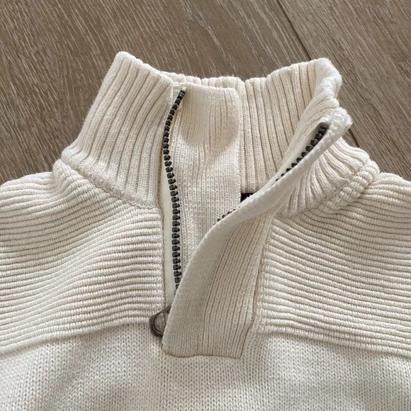 Zara knitted cream sweater, size 6-7 - Picture 4 of 6